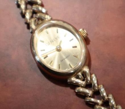 14k Gold Geneve Ladies Watch - 5