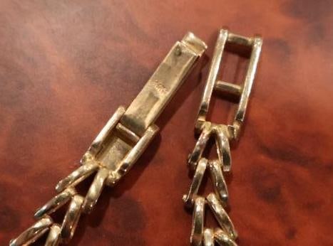 14k Gold Geneve Ladies Watch - 6