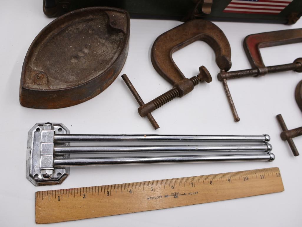 Antique Mouse Trap, Tools and Case - 2