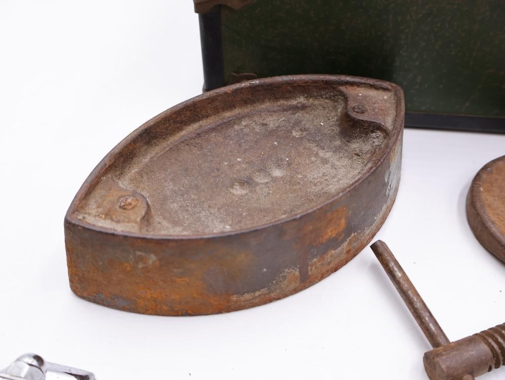 Antique Mouse Trap, Tools and Case - 4