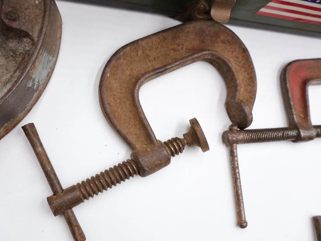 Antique Mouse Trap, Tools and Case - 5