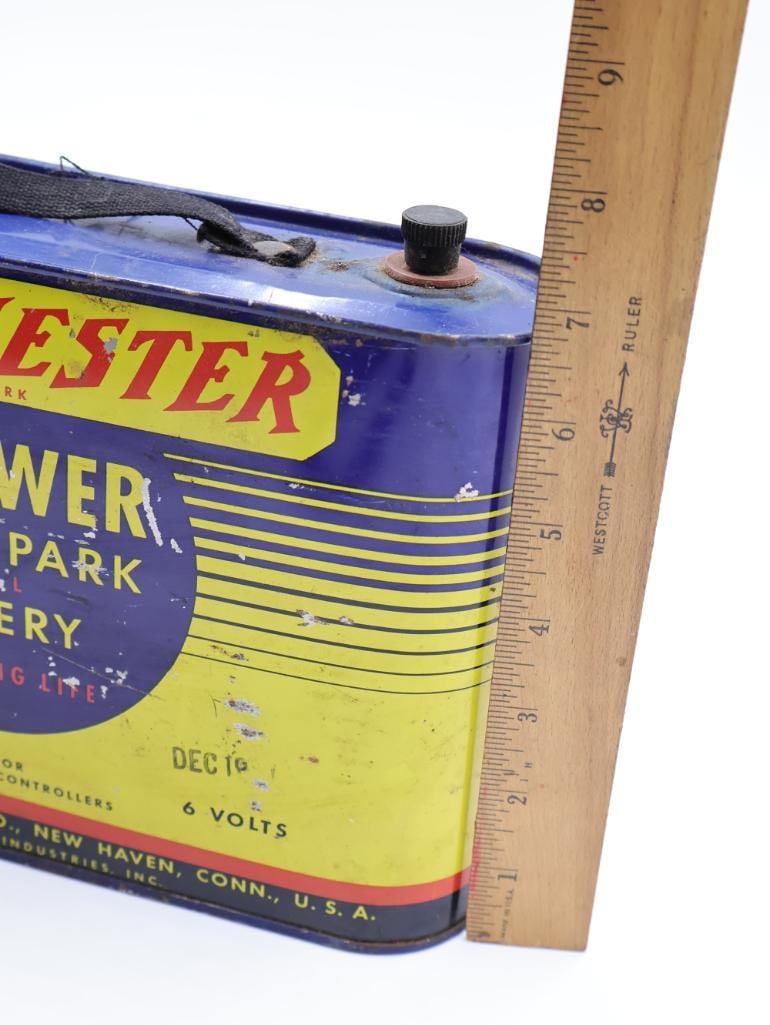 Rare Vintage Winchester Hi-Power Super Spark Battery - 3