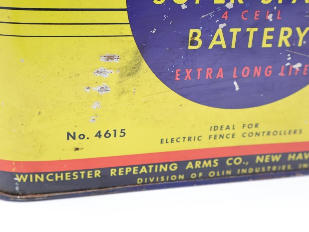 Rare Vintage Winchester Hi-Power Super Spark Battery - 7