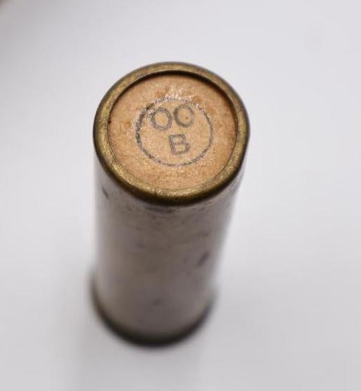 Vintage Brass Shotgun Shell, Mastercraft .22 Ammo, and 9mm Ammo - 3