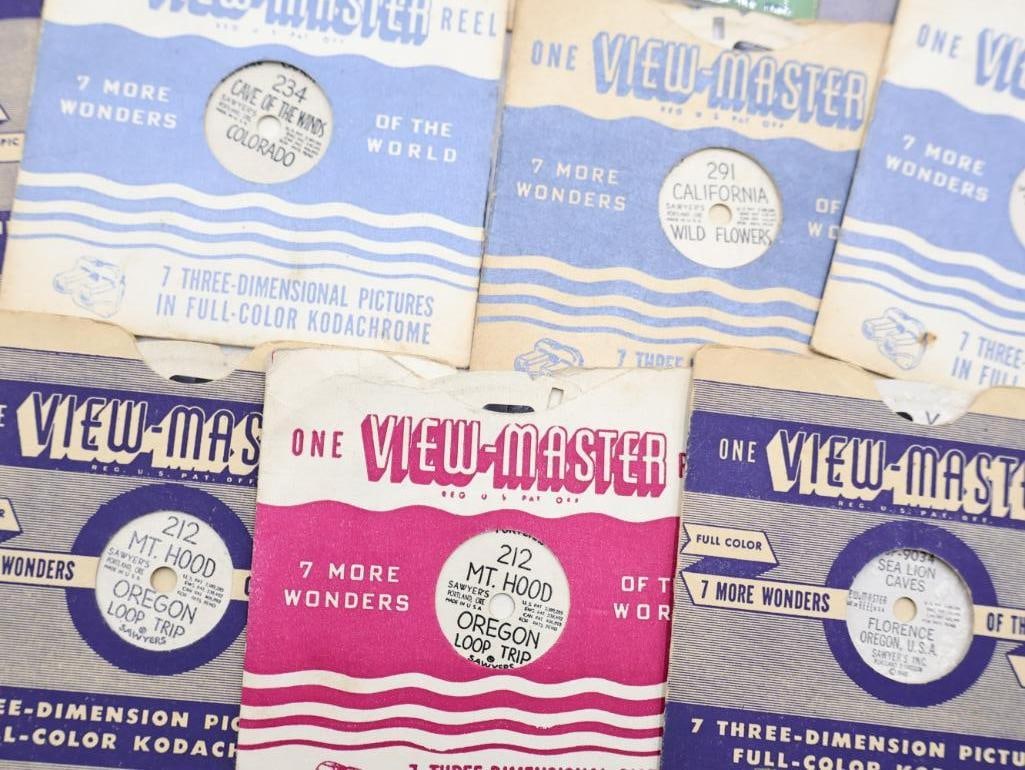 Vintage Portland Oregon Sawyers View-Master and Reels - 10