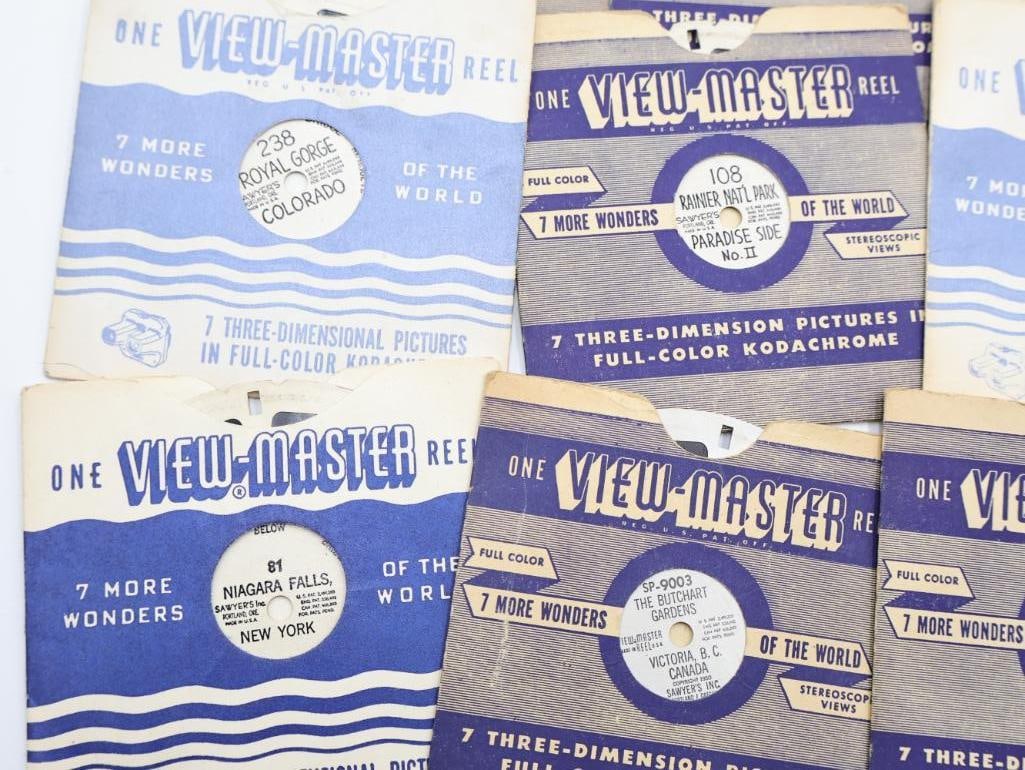 Vintage Portland Oregon Sawyers View-Master and Reels - 11