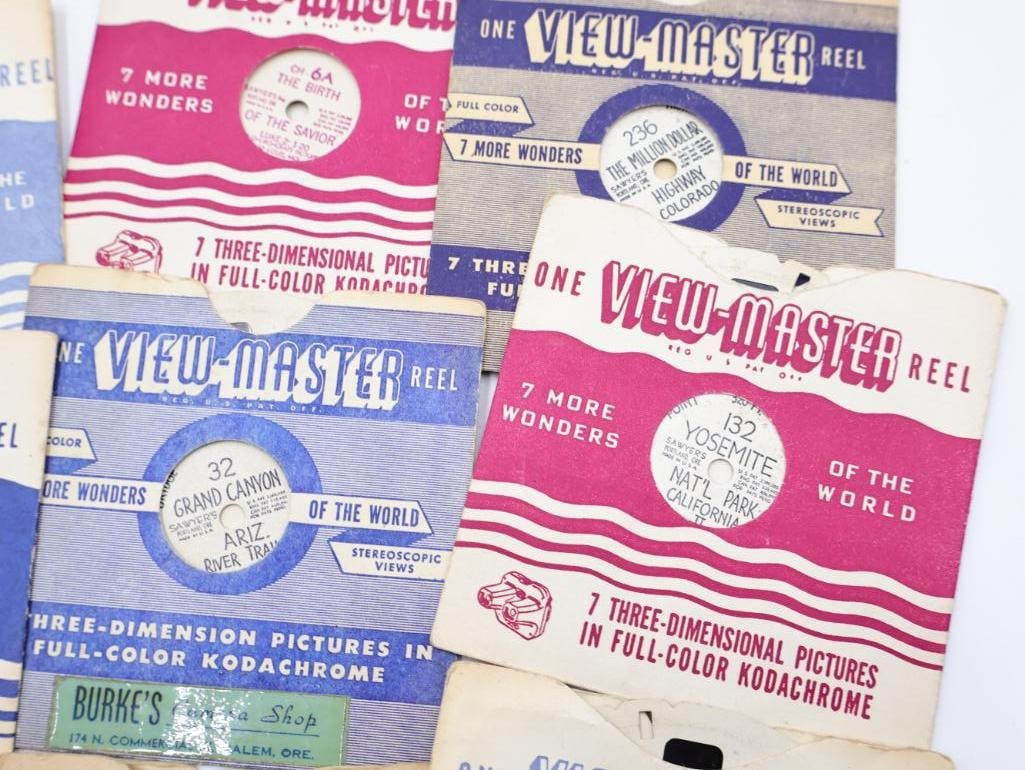 Vintage Portland Oregon Sawyers View-Master and Reels - 8