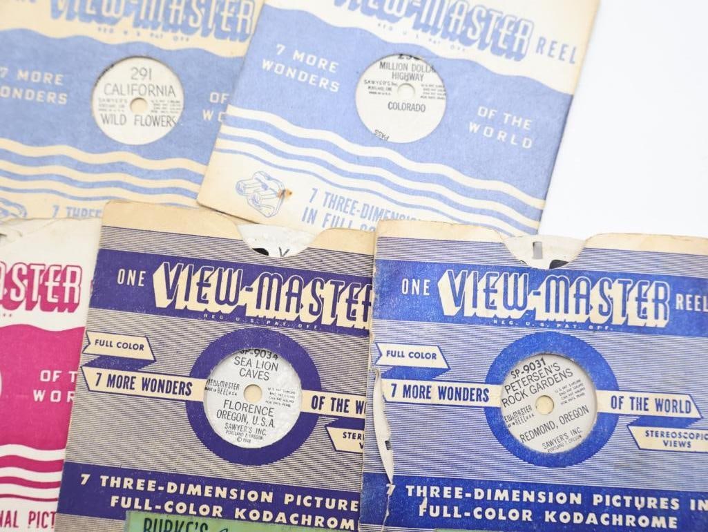 Vintage Portland Oregon Sawyers View-Master and Reels - 9