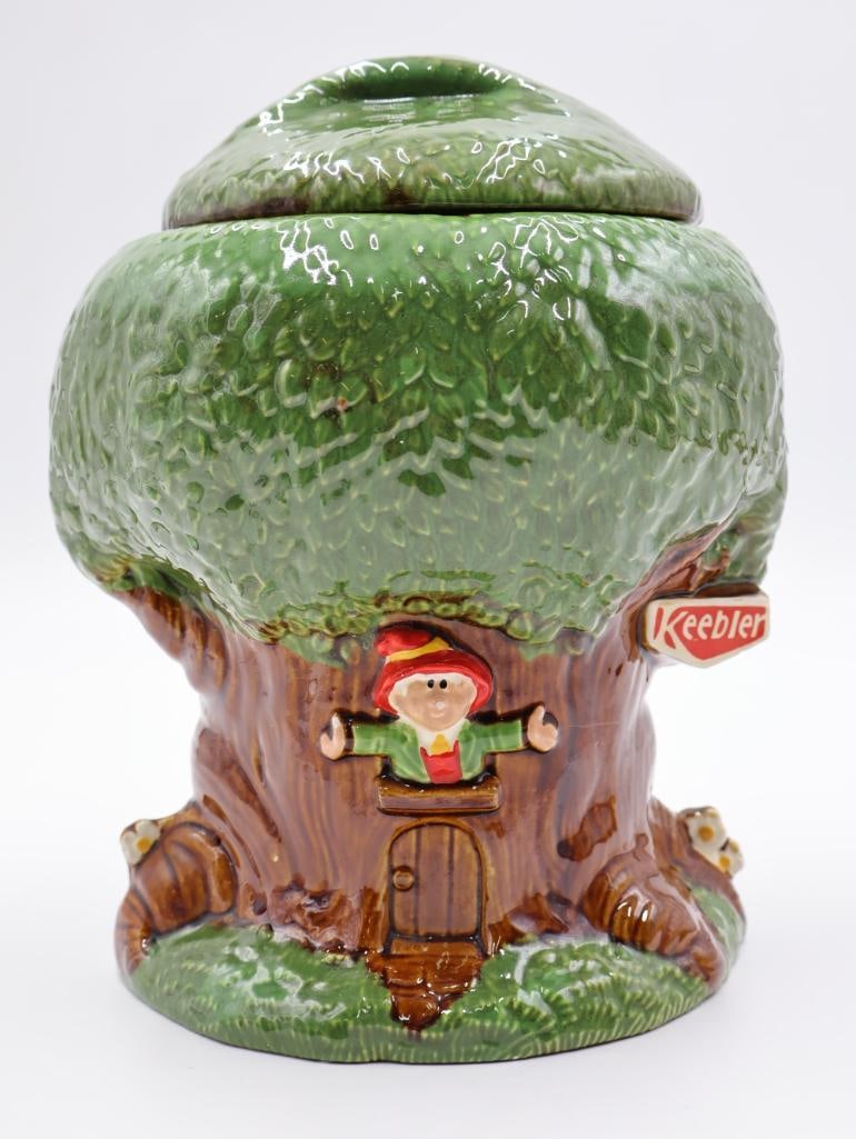 Vintage Keebler Elf Tree House Cookie Jar (1 of 10)