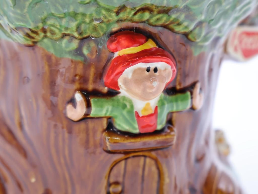 Vintage Keebler Elf Tree House Cookie Jar - 7