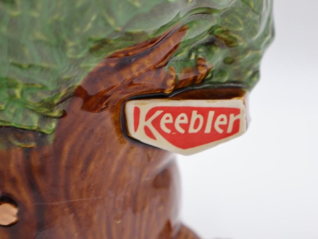 Vintage Keebler Elf Tree House Cookie Jar - 8