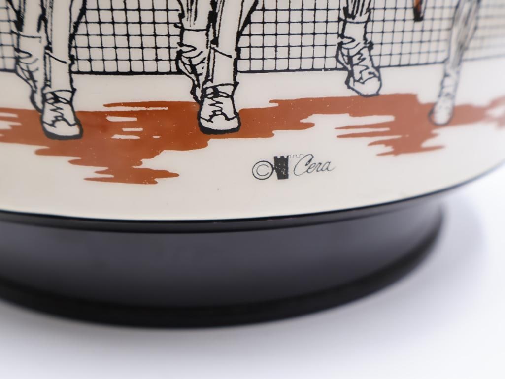 Vintage Cera 'Swinger' Ice Bucket Tennis Drink Set - 11
