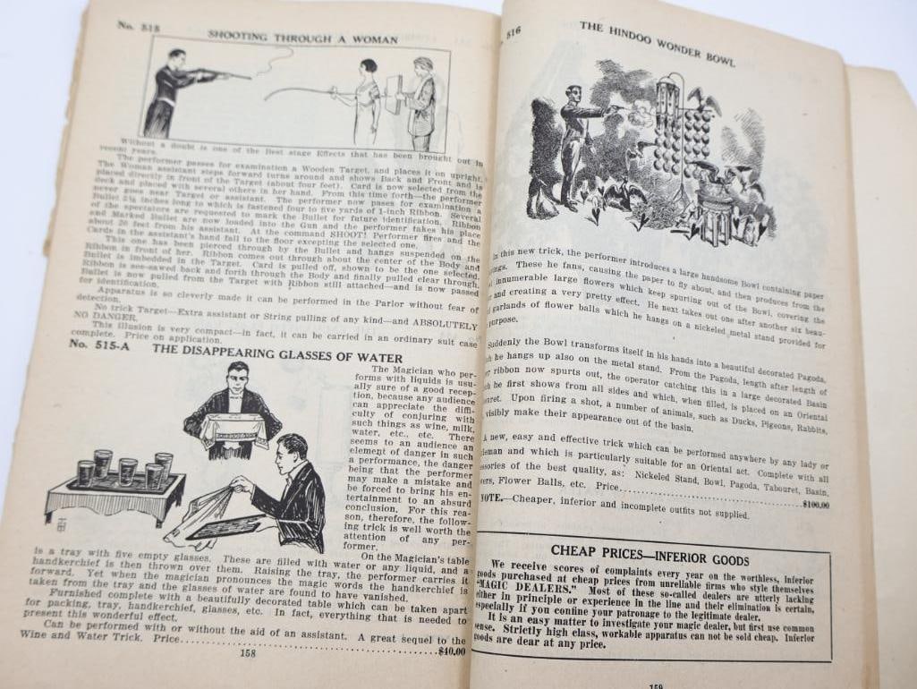 Antique Magician Trick Catalogue A.P. Felsman Magic Shop - 12