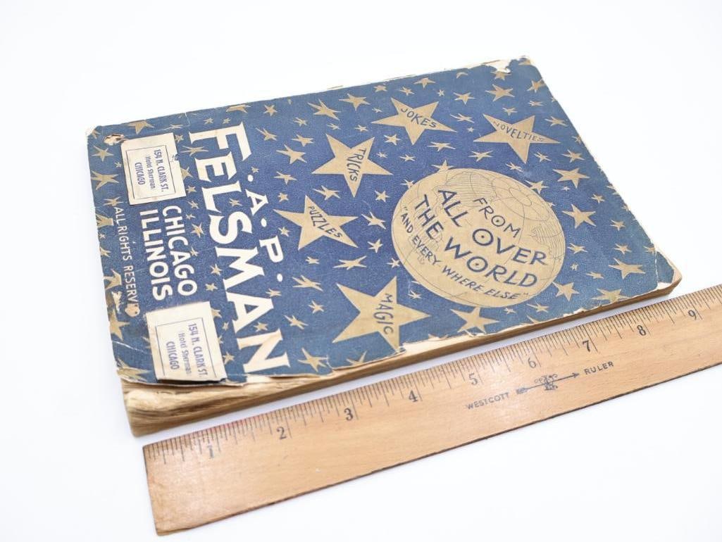 Antique Magician Trick Catalogue A.P. Felsman Magic Shop - 2