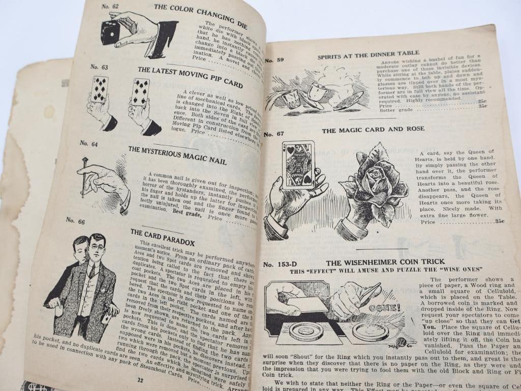 Antique Magician Trick Catalogue A.P. Felsman Magic Shop - 9