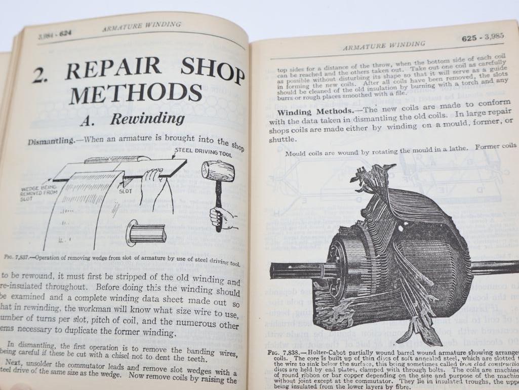 Complete Eight Book Set of Audels Engineers and Mechanics Guides - 20