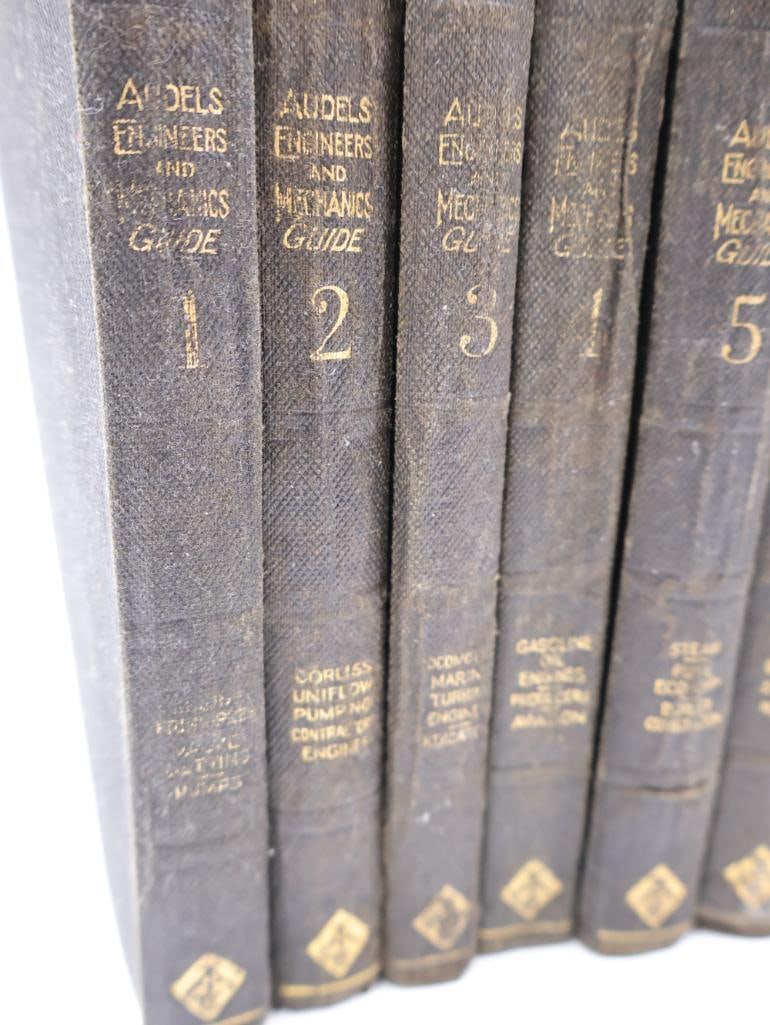Complete Eight Book Set of Audels Engineers and Mechanics Guides - 4