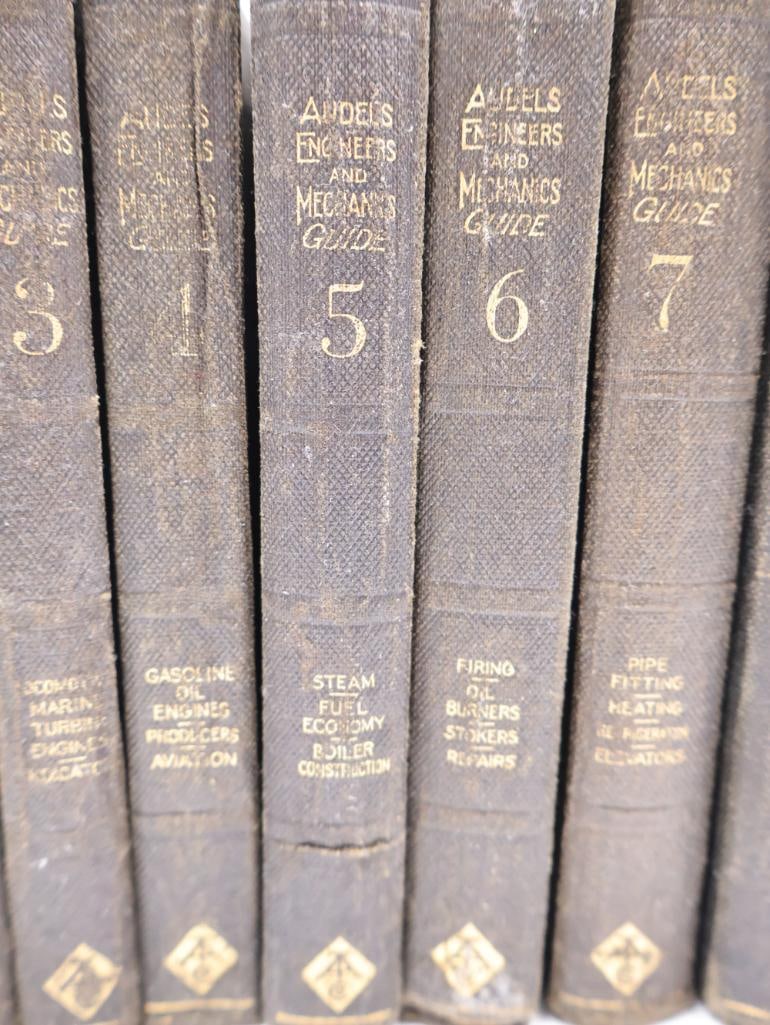 Complete Eight Book Set of Audels Engineers and Mechanics Guides - 5