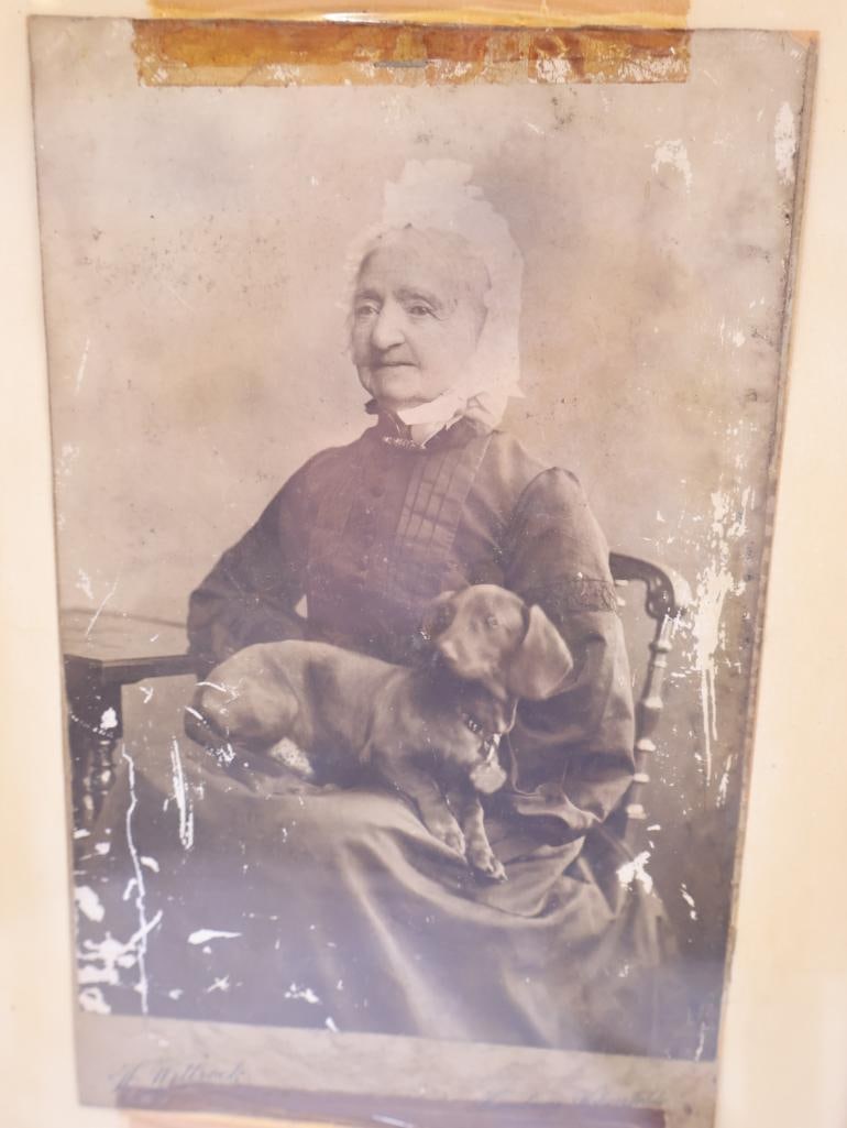 Two Framed Antique Photos - 12
