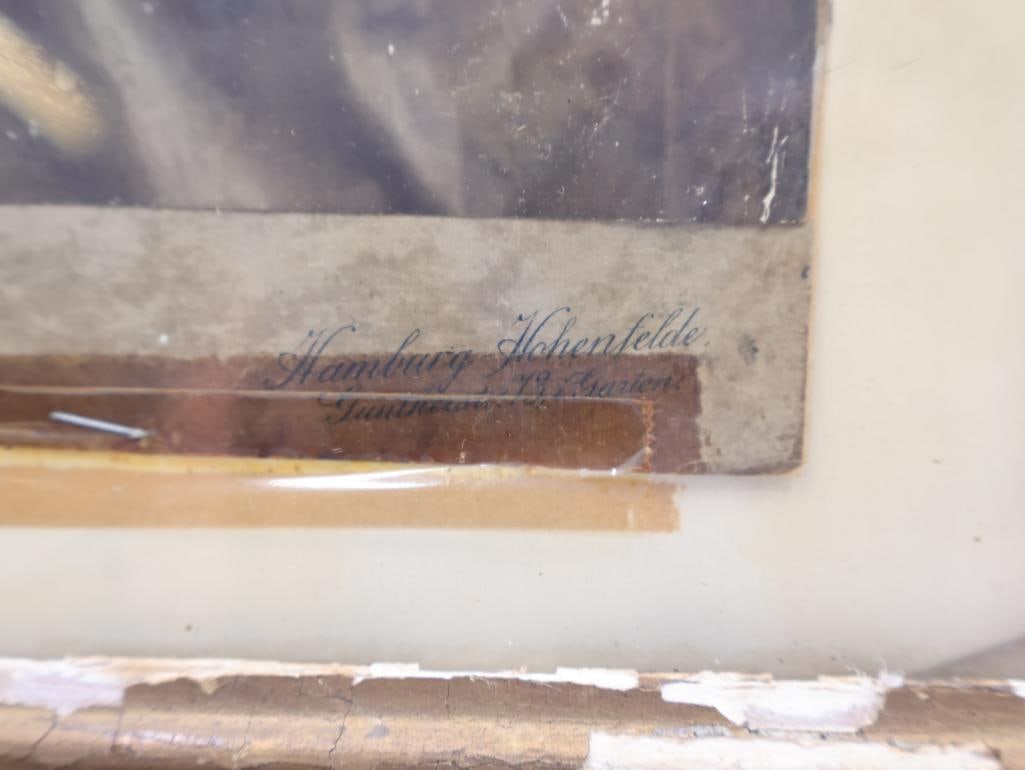 Two Framed Antique Photos - 14