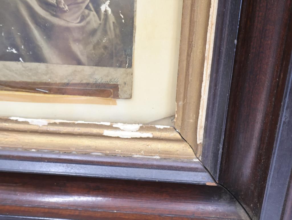 Two Framed Antique Photos - 15