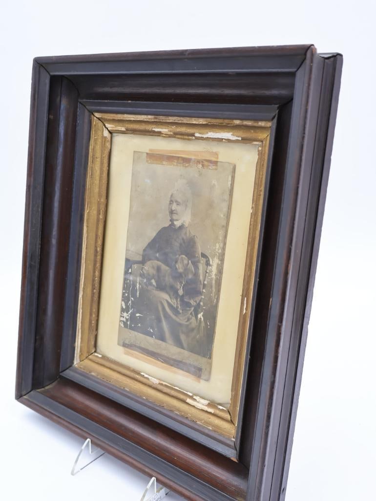 Two Framed Antique Photos - 18