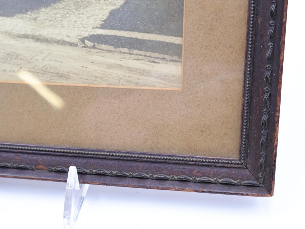 Two Framed Antique Photos - 9