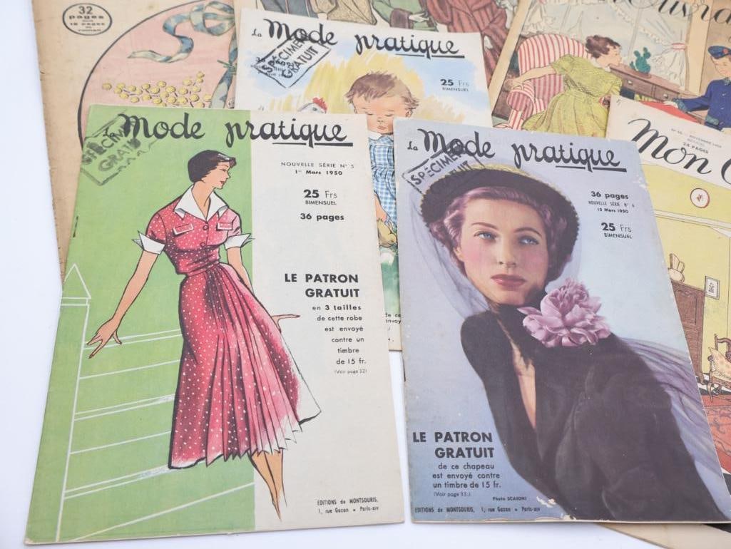 Antique and Vintage French and Woman's Day Magazines - 14
