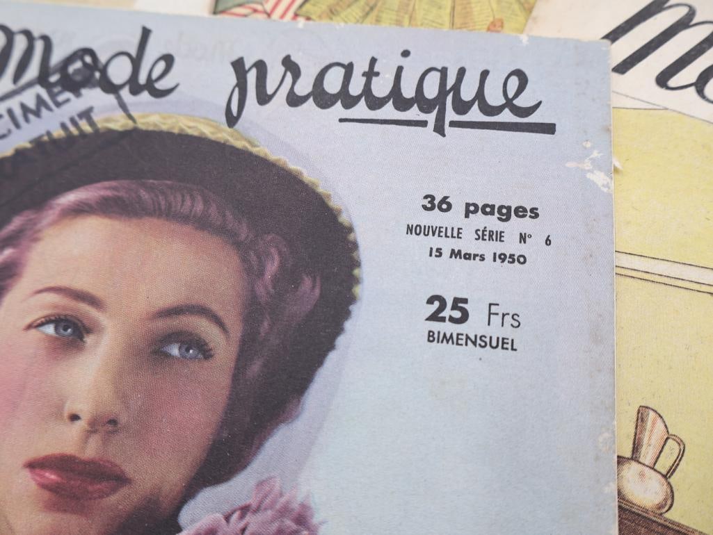 Antique and Vintage French and Woman's Day Magazines - 15