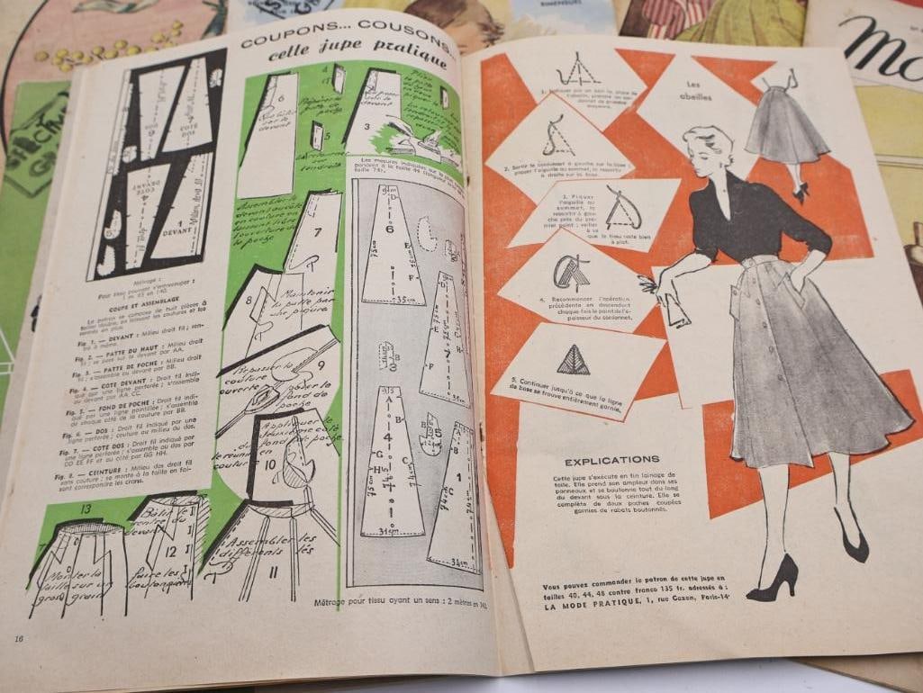Antique and Vintage French and Woman's Day Magazines - 17