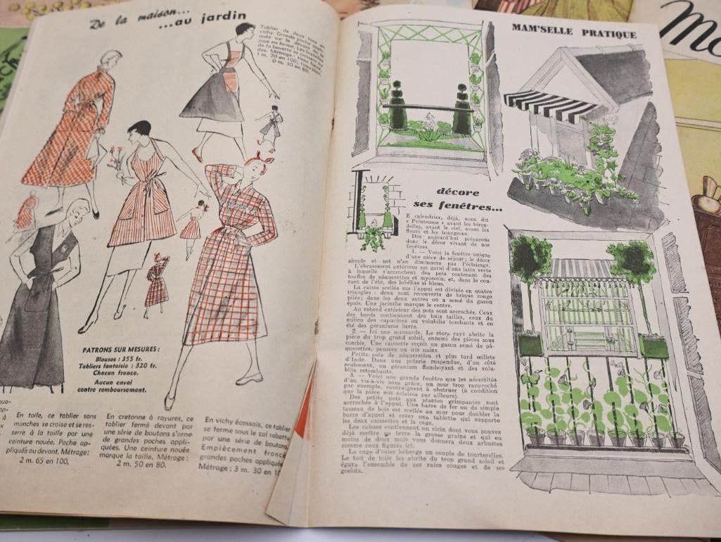 Antique and Vintage French and Woman's Day Magazines - 18