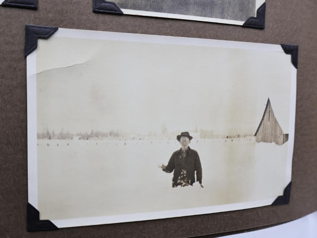 Photo Album filled with Vintage and Antique Photos - 9