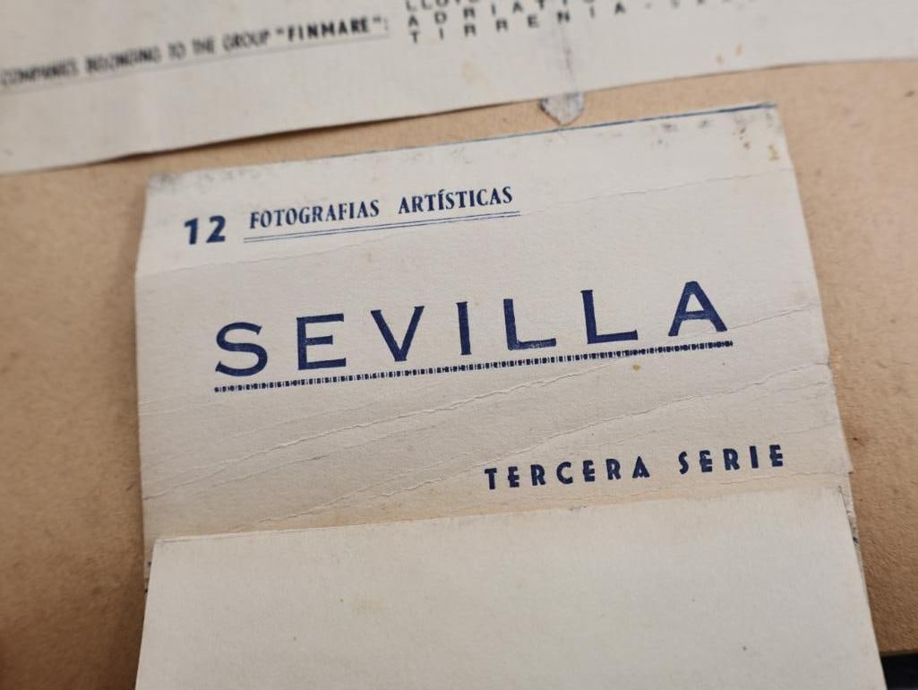 1950's Scrapbook featuring Travel Europe and Holiday Cards - 13