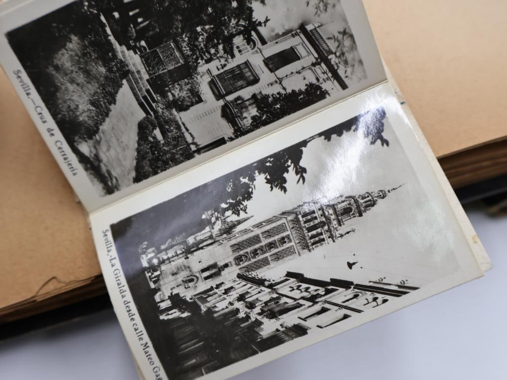 1950's Scrapbook featuring Travel Europe and Holiday Cards - 14
