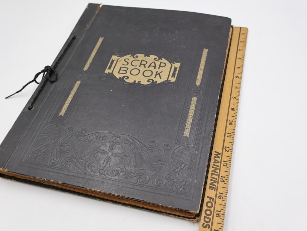 1950's Scrapbook featuring Travel Europe and Holiday Cards - 2