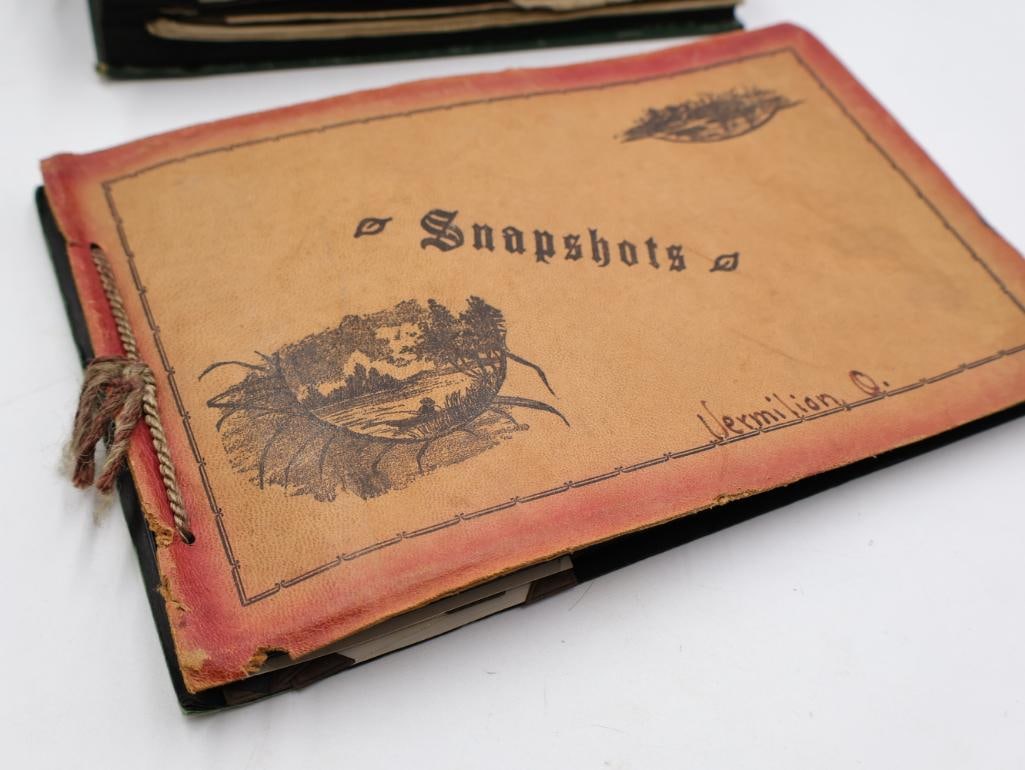 Pair of Antique Photo Albums - 2