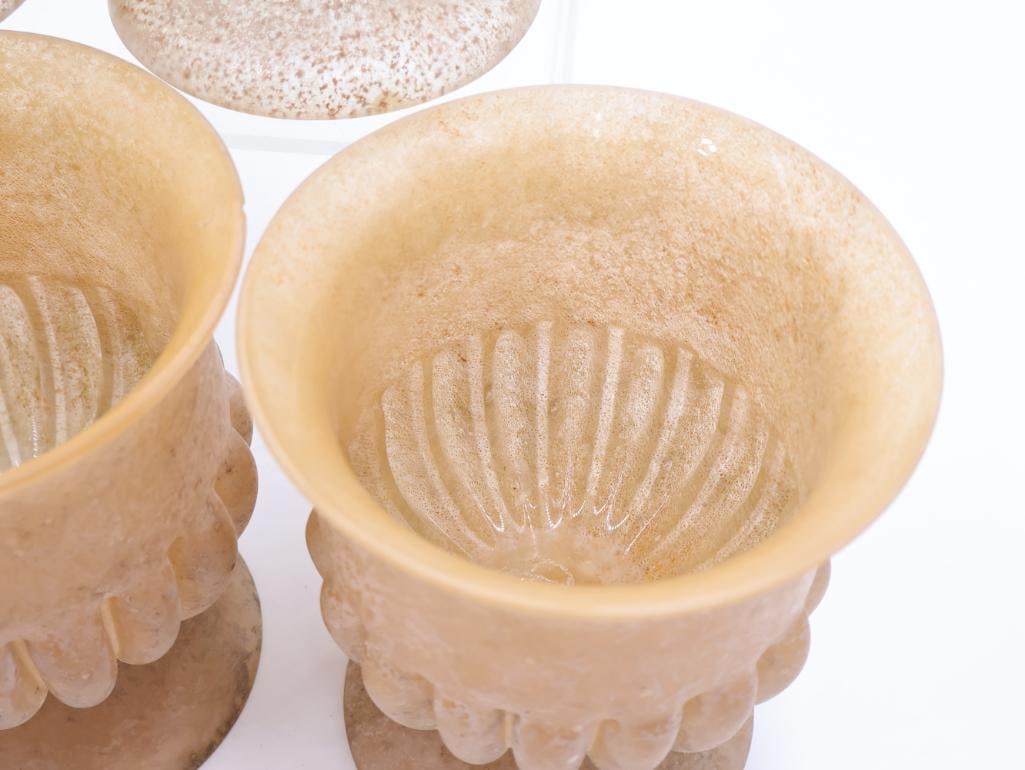 Set of Five Glass Urn Vases - 3