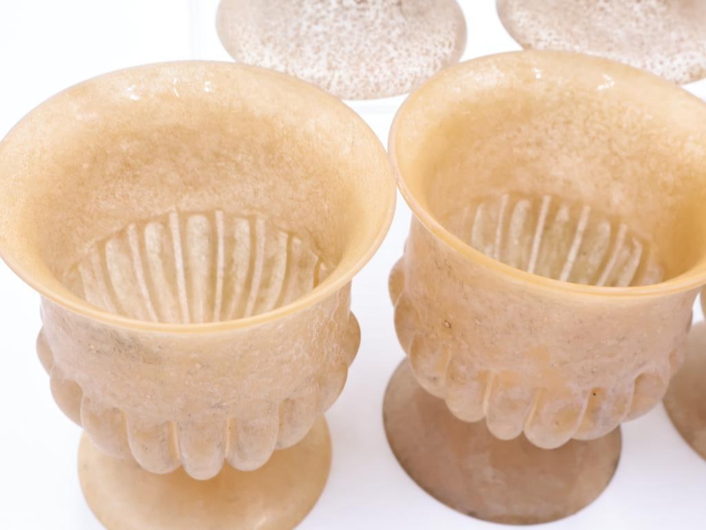 Set of Five Glass Urn Vases - 4