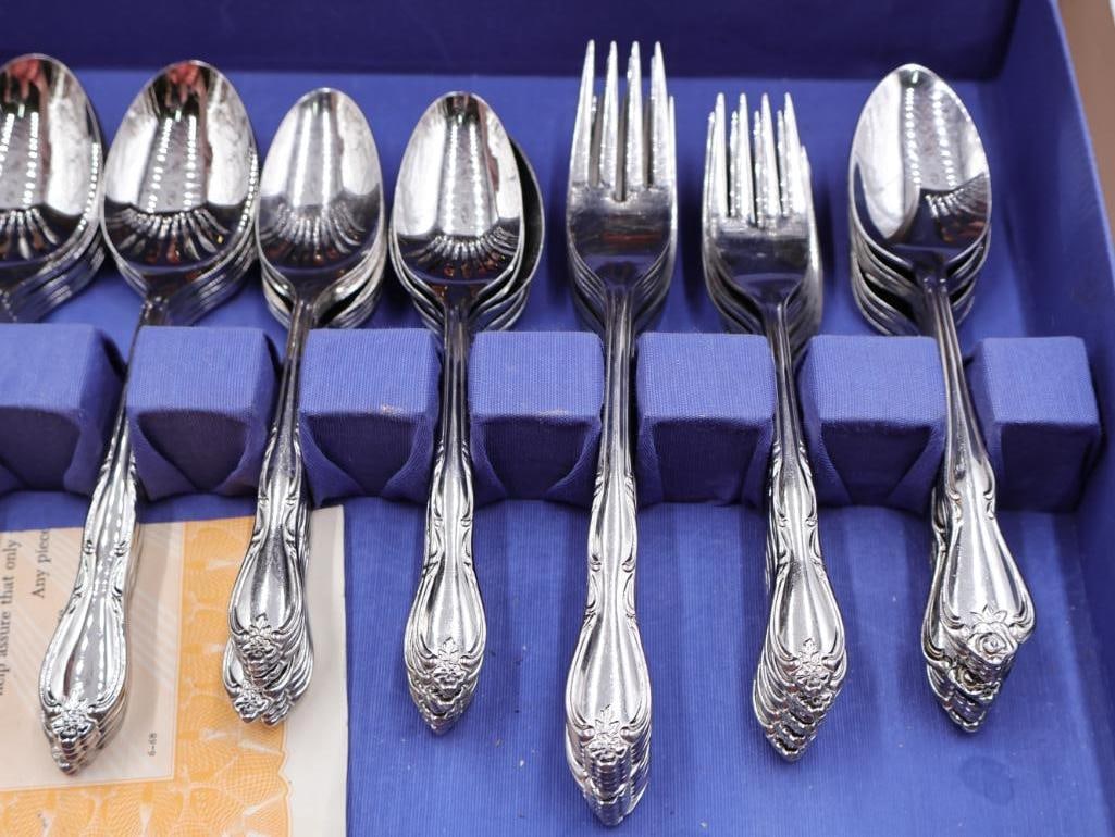 Collection of Flatware and Silverware Chest - 3