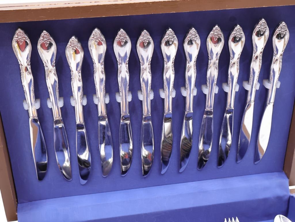 Collection of Flatware and Silverware Chest - 4