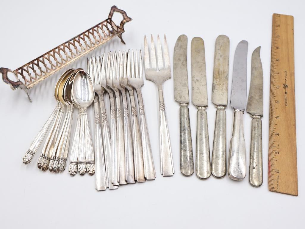 Various Serving and Silverware - 11