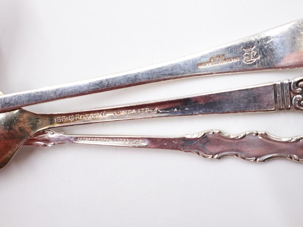 Various Serving and Silverware - 5