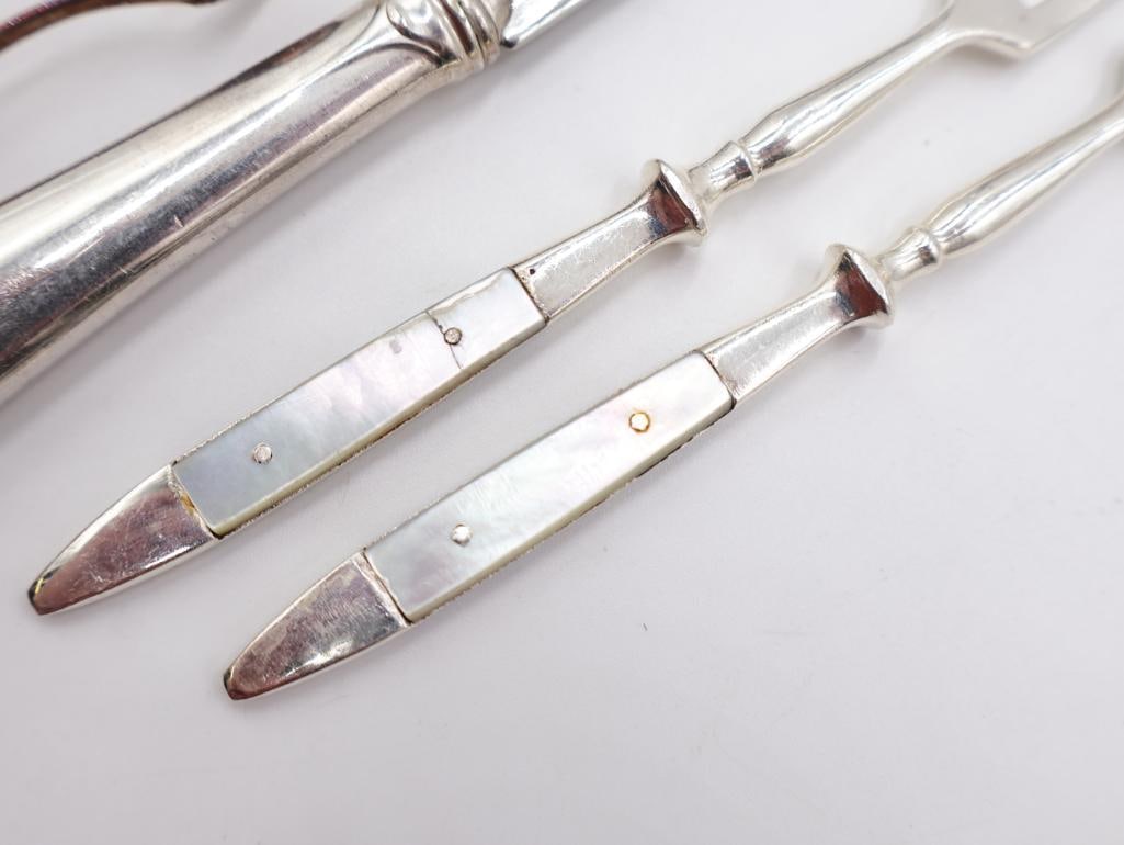 Various Serving and Silverware - 6