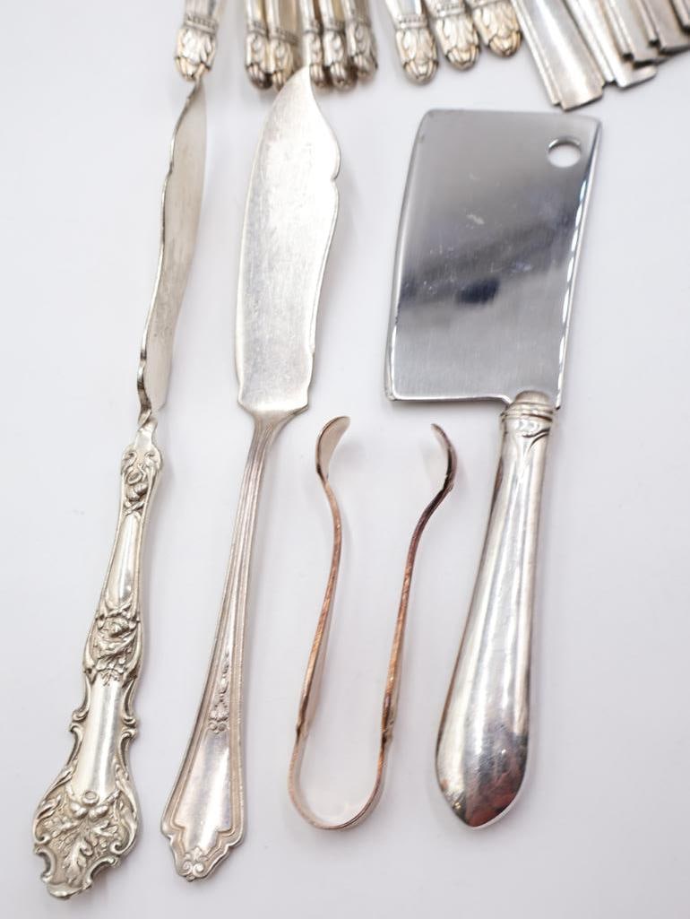 Various Serving and Silverware - 7