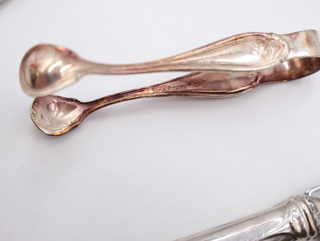 Various Serving and Silverware - 9