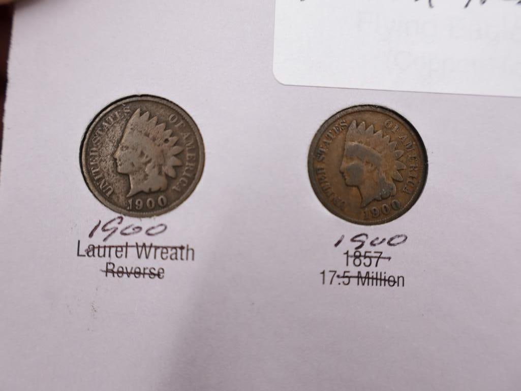 Full Indian Head Cent Coin Folder - 4