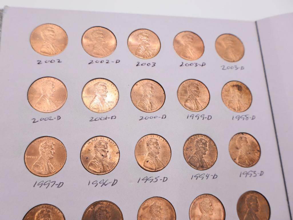 Five Full Lincoln Memorial Coin Folders - 11