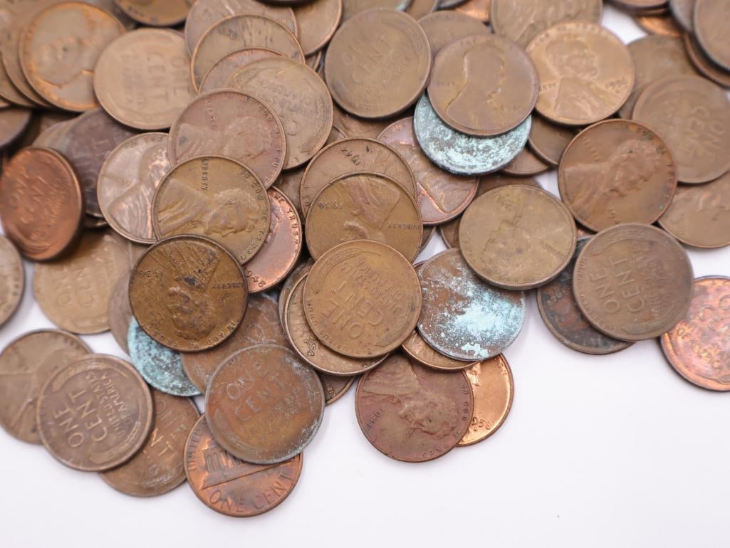 Large Amount of Mostly Lincoln Wheat Pennies - 3