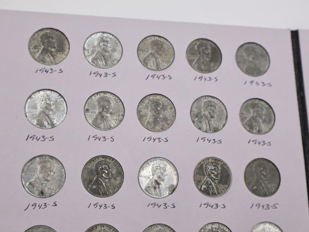 Two Full Lincoln Wheat and Memorial Pennies, One Full of Steel Pennies - 14