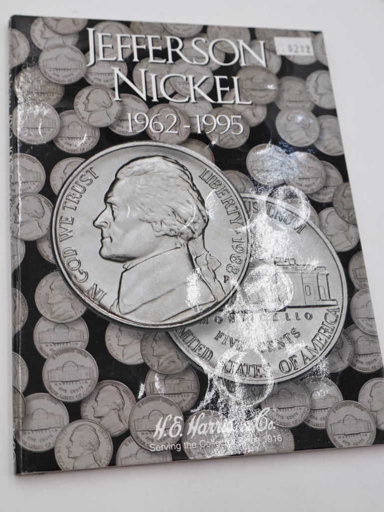 Four Coin Folders Full of Jefferson Nickels - 11